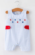 4th of July Star Romper